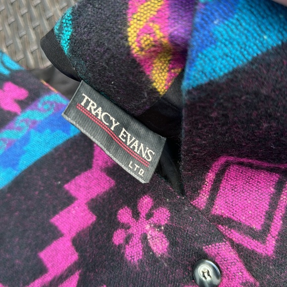 Vintage Tracy Evans Colorful Vest - Picture 5 of 10